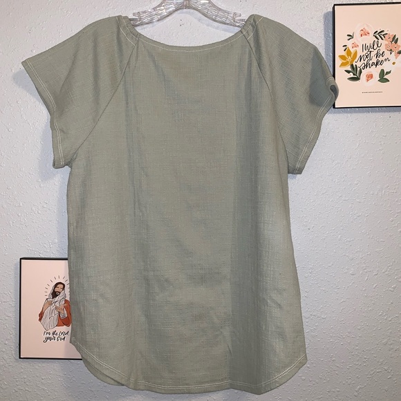 BNWT Green Loft Blouse - Picture 2 of 6
